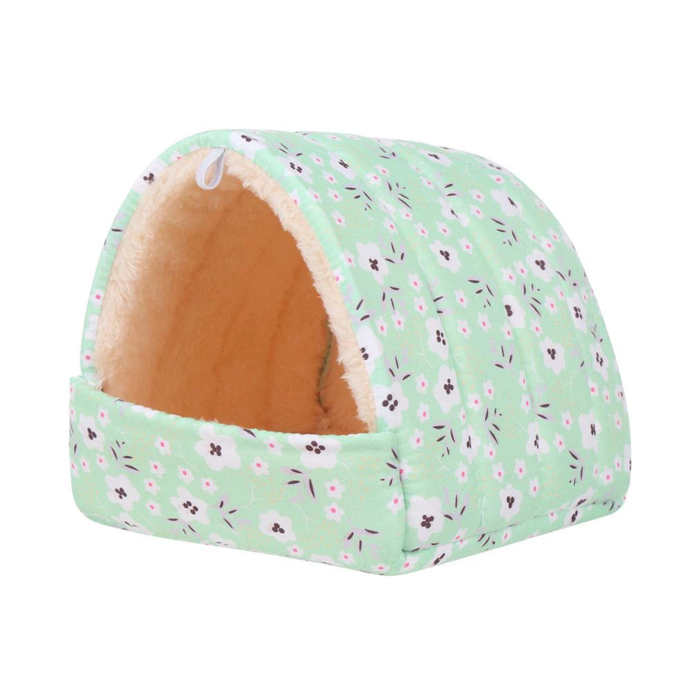 Winter Soft Hamster House Mini Animal Rabbit Squirrel Hammock Nest Guinea Pig Rat Mice Warm Sleeping Bed Pets Supplies