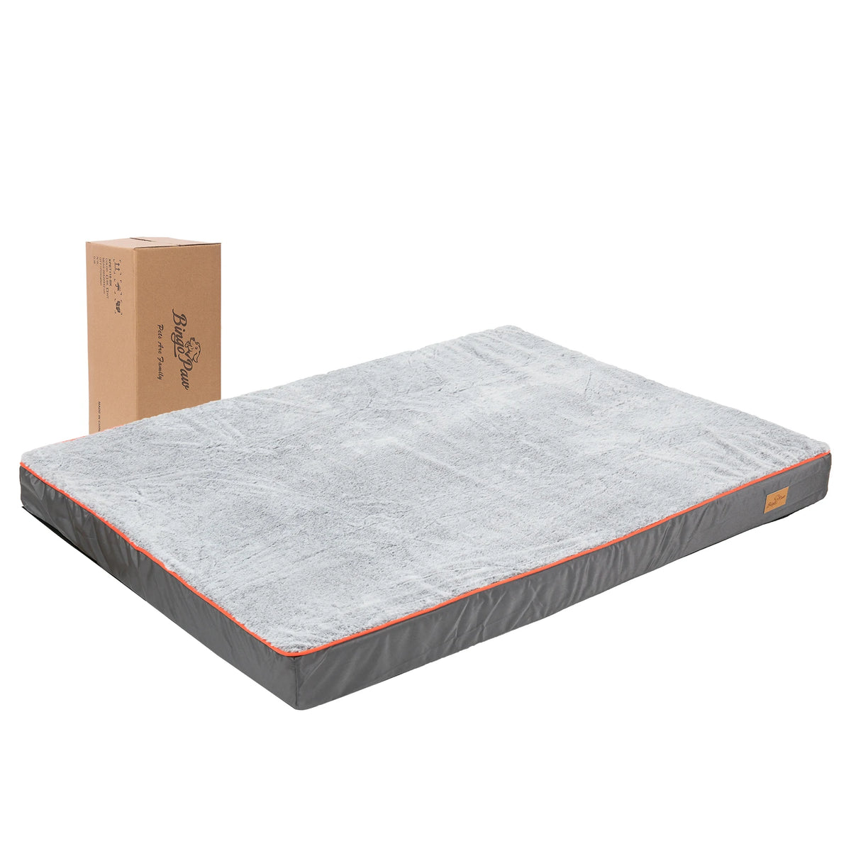 - Large orthopedic dog bed with nonskid bottom
