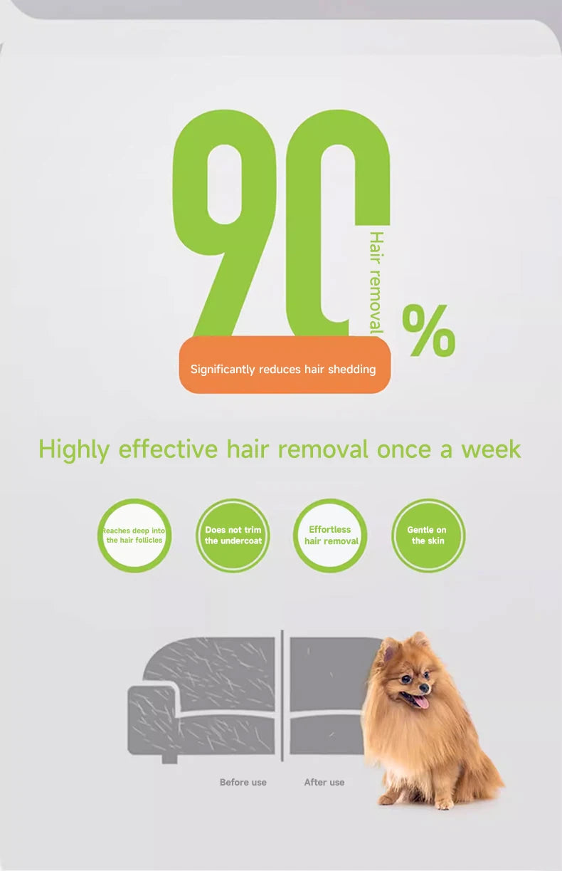 HOOPET Dog Grooming Brush Cat Deshedding Brush Pet Supplies