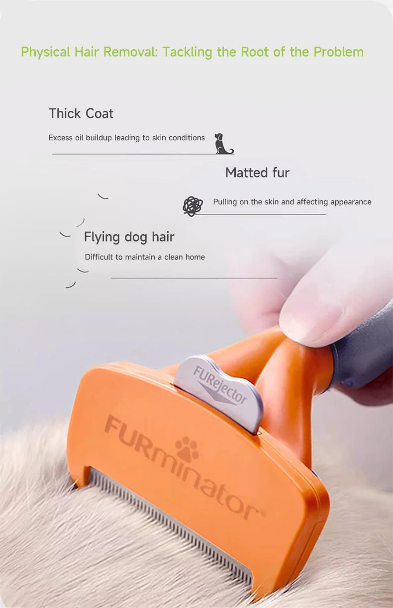 HOOPET Dog Grooming Brush Cat Deshedding Brush Pet Supplies