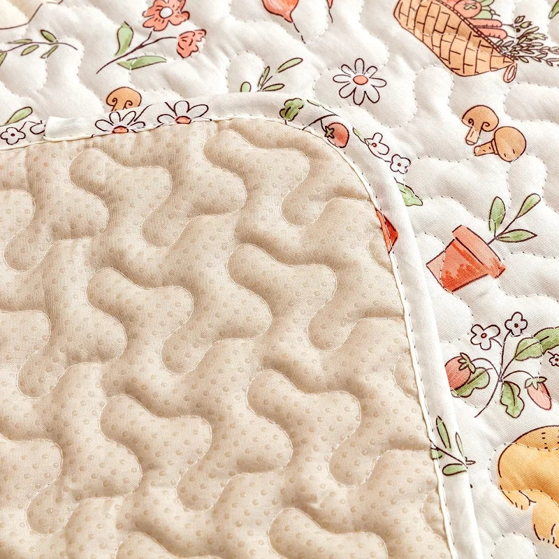Rabbit Floor Mat Pet Sofa Cushion Training Pad Guinea Pig  Mat Lapin Cage Mat Cat Dog Sleeping Blanket Fence Pad Bunny Supplies