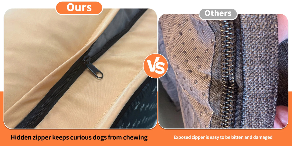 Extra Large Orthopedic Dog Bed Soft Calming Pet Sofa Couch Enhanced Bolster Deep Snuggle Bed
