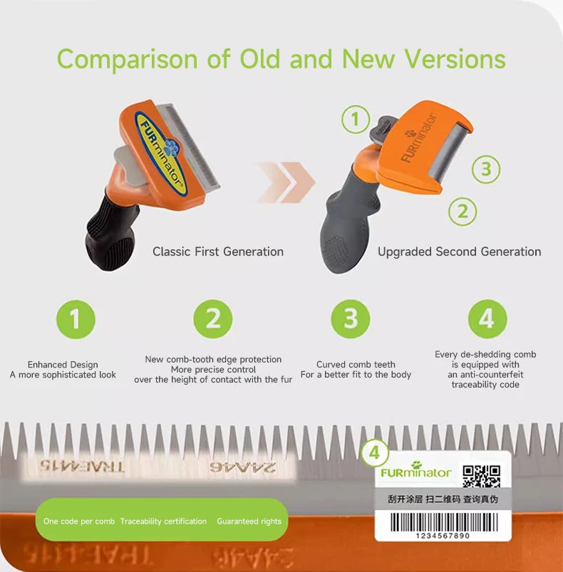 HOOPET Dog Grooming Brush Cat Deshedding Brush Pet Supplies