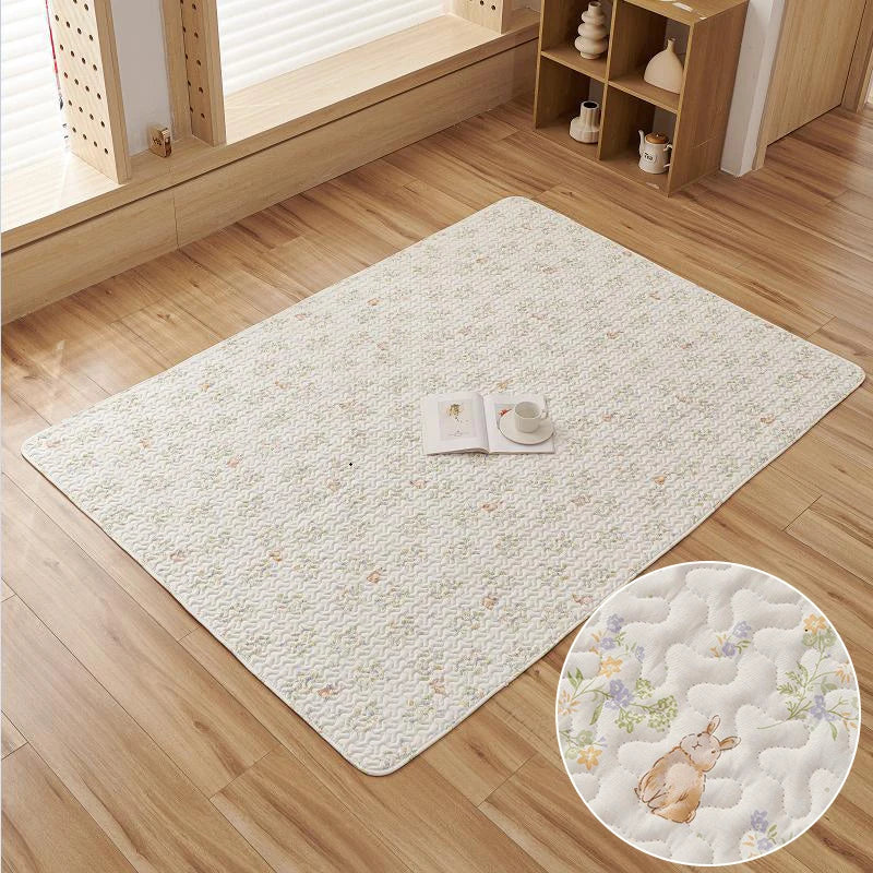 Rabbit Floor Mat Pet Sofa Cushion Training Pad Guinea Pig  Mat Lapin Cage Mat Cat Dog Sleeping Blanket Fence Pad Bunny Supplies