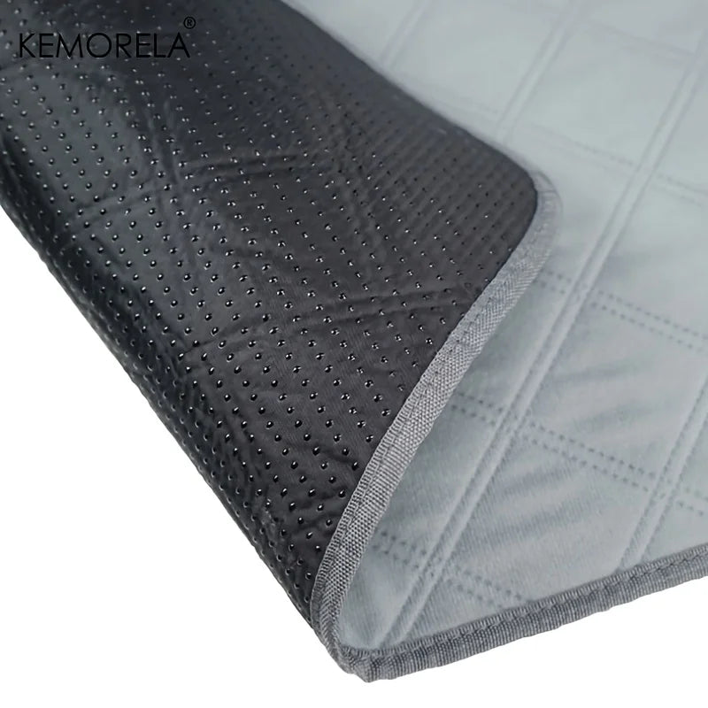 4PCS Washable Guinea Fleece Cage Liners Anti-Slip Reusable Absorbent Pee Pads for Small Animal Care
