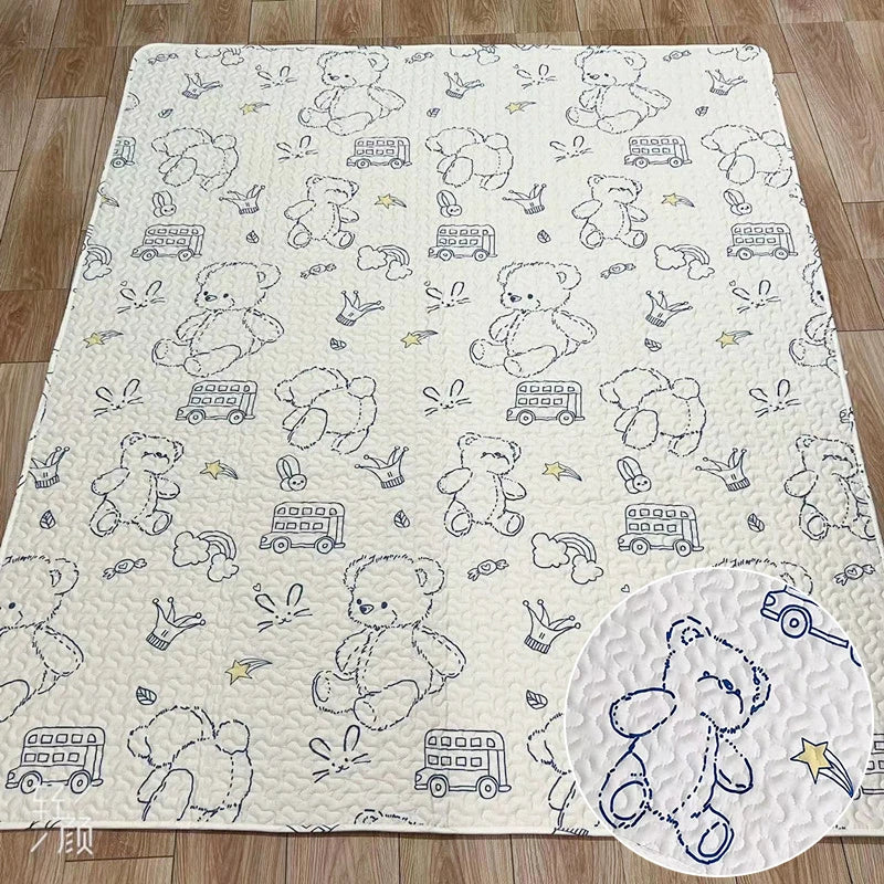 Rabbit Floor Mat Pet Sofa Cushion Training Pad Guinea Pig  Mat Lapin Cage Mat Cat Dog Sleeping Blanket Fence Pad Bunny Supplies