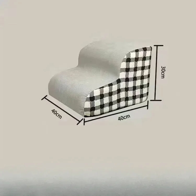 Pet Ramp High Density Foam Dog Secure Stairs Dog Gate Non-Slip Pet Steps for Older Dogs pet with Joint Pain Sofa Bed Ladder