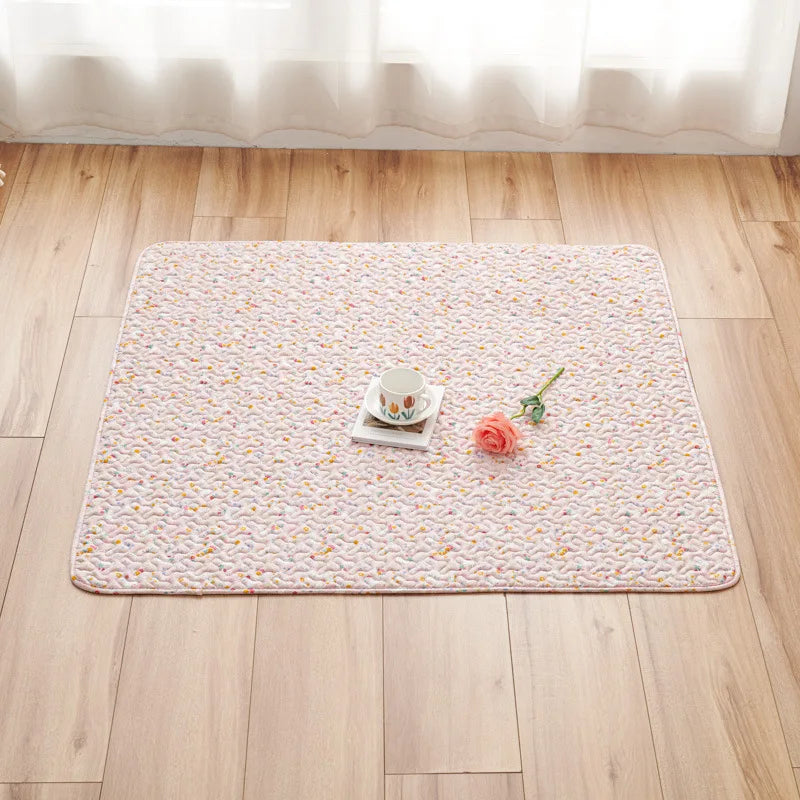 Rabbit Floor Mat Pet Sofa Cushion Training Pad Guinea Pig  Mat Lapin Cage Mat Cat Dog Sleeping Blanket Fence Pad Bunny Supplies