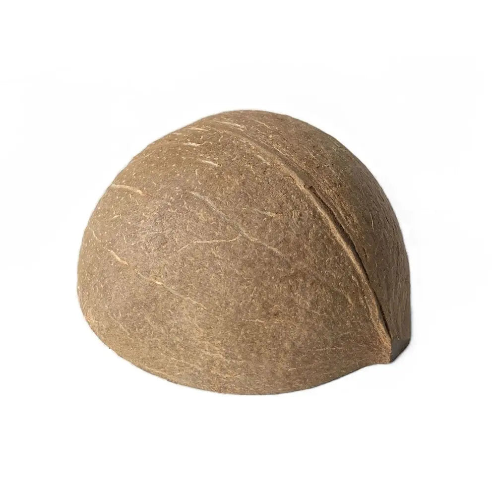 Natural Coconut Shell Coconut Shell Hamster Nest Bite-resistant Small Pet Toy Guinea Pig Hideout Reptile Hide Habitat Hamster