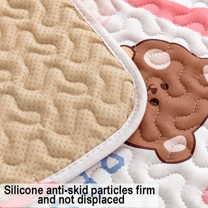 Rabbit Floor Mat Pet Sofa Cushion Training Pad Guinea Pig  Mat Lapin Cage Mat Cat Dog Sleeping Blanket Fence Pad Bunny Supplies