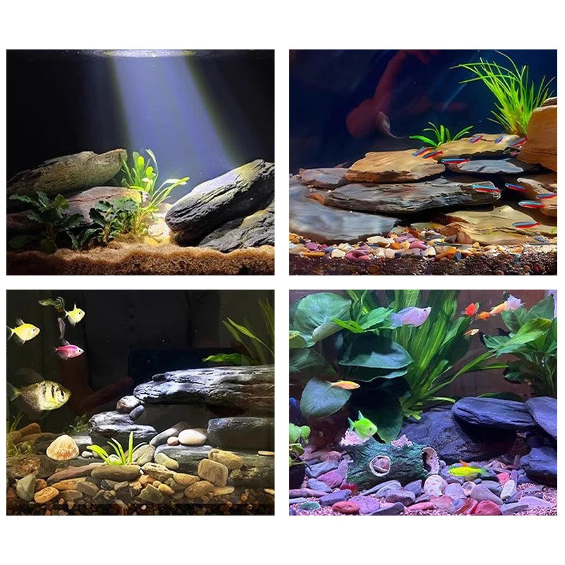 500/1000g Random Size Flat Slate Stone Pieces Aquarium Decor Rocks for Fish Tank Aquascape Landscape Reptile Cage Decoration ZYF