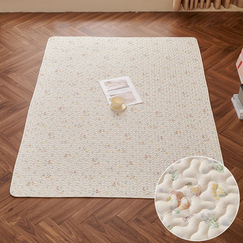 Rabbit Floor Mat Pet Sofa Cushion Training Pad Guinea Pig  Mat Lapin Cage Mat Cat Dog Sleeping Blanket Fence Pad Bunny Supplies