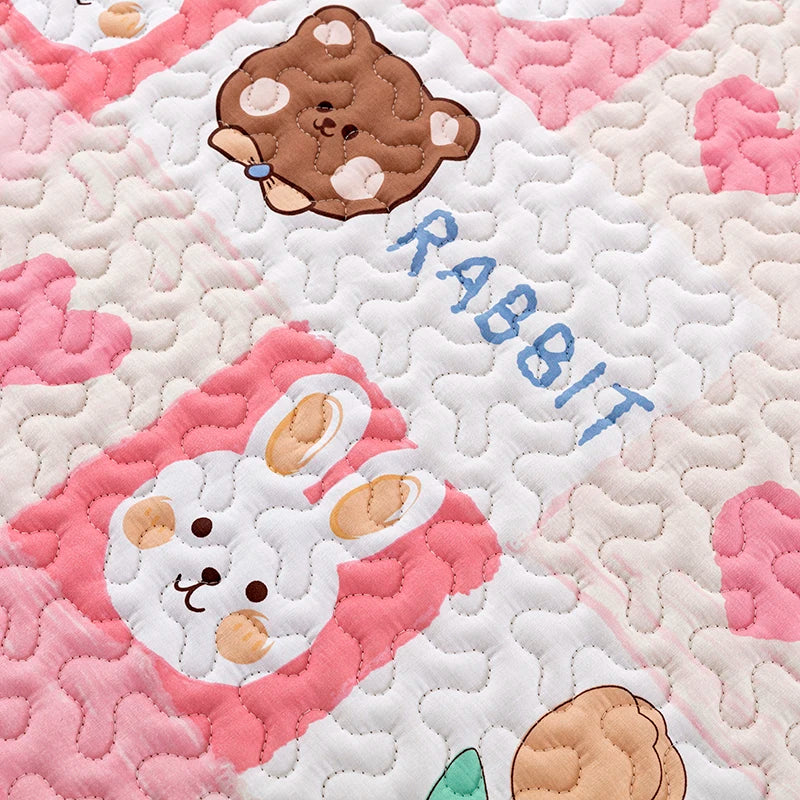 Rabbit Floor Mat Pet Sofa Cushion Training Pad Guinea Pig  Mat Lapin Cage Mat Cat Dog Sleeping Blanket Fence Pad Bunny Supplies