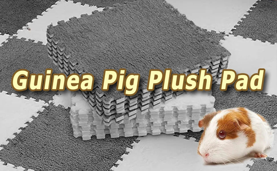 30*30cm 1-10Pcs Pet Warming Pad EVA Foam Guinea Pig Hamster Soft Sleeping Mat Rabbit Sleeping Mat Blanket Bed Pet Accessories