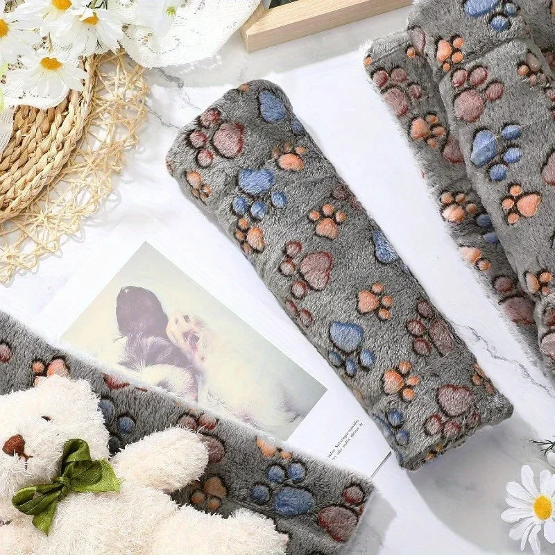 4pcs Small Pet Mattress Reversible Double Sided Rabbit Thickened Washable Cage Mat Suitable for Guinea Rabbits Hamsters